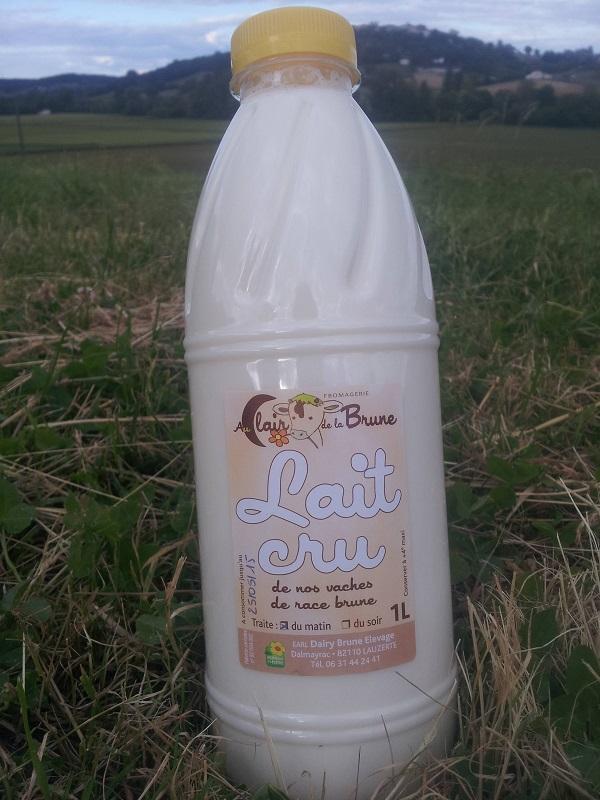 lait cru entier 1l - Drive des Campagnes